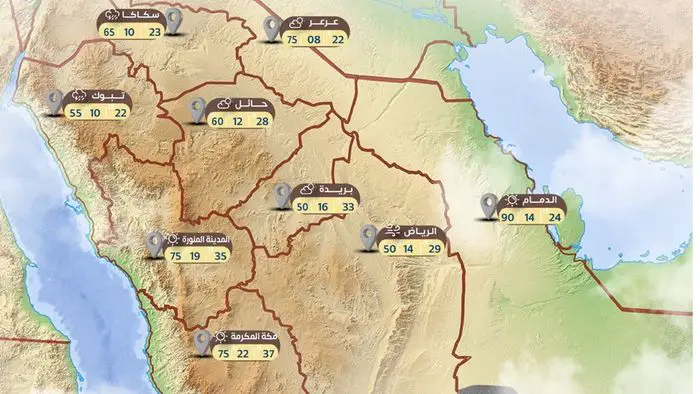  خطر كبير يتقدم باتجاه مكة والرياض