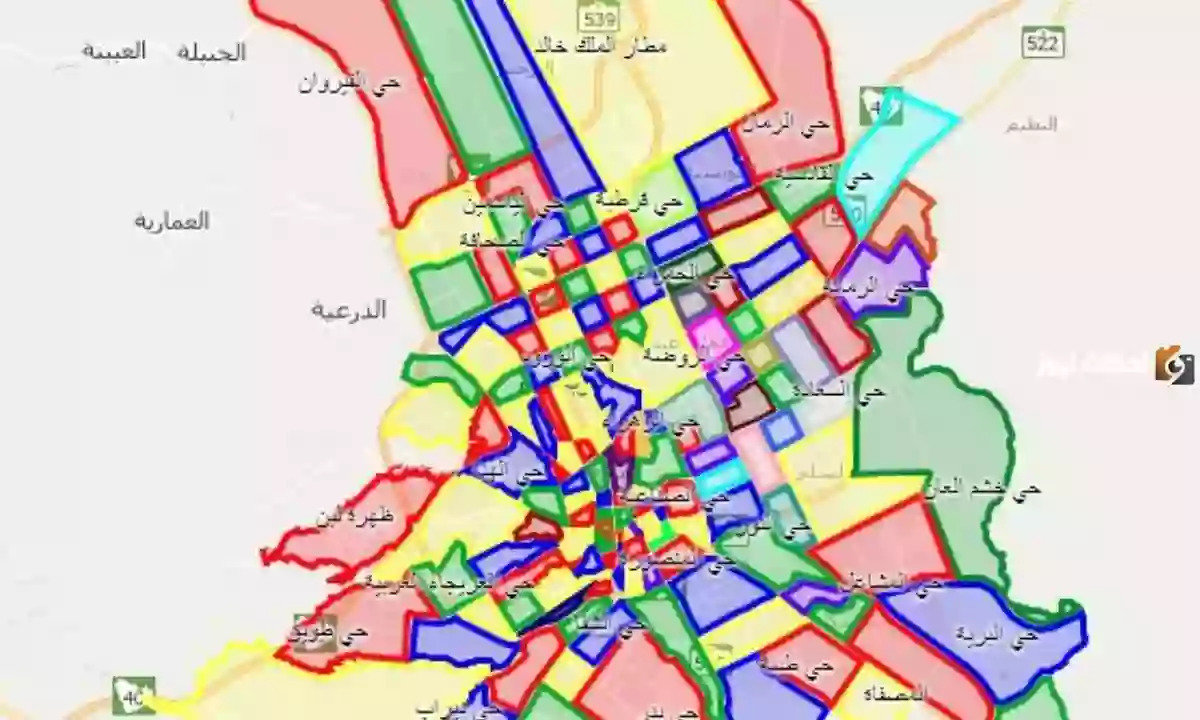  الأحياء الجديدة ضمن الهدد