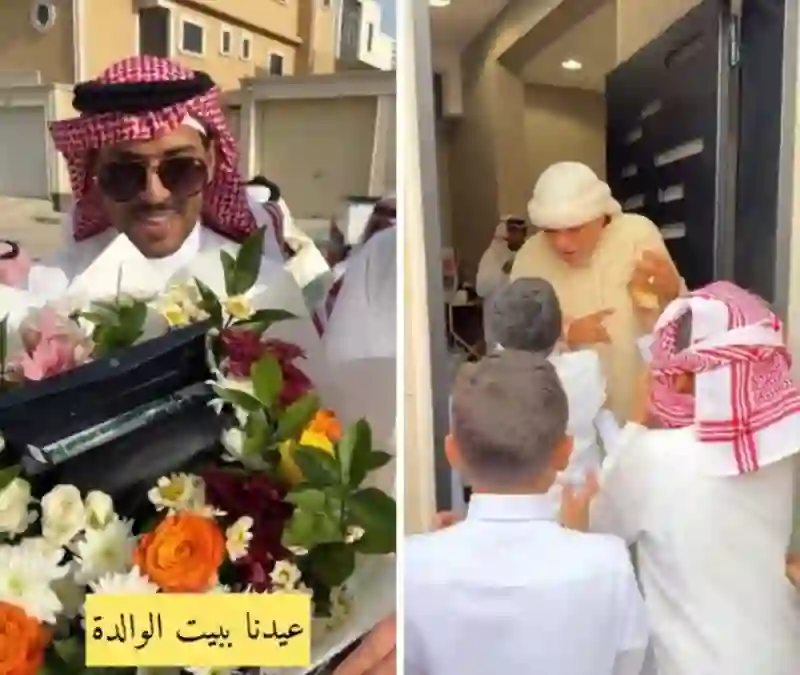 الزعاق ينشر فيديو احتفاله مع عائلته بعيد الفطر 