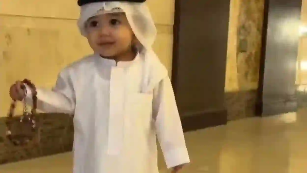 فيديو جديد لأكشخ طفل في السعودية