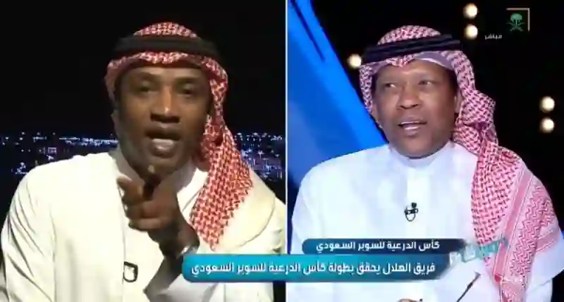 محمد نور يفتح النار على الدعيع على الهواء 