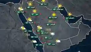 الوطني للارصاد يبشر سكان الرياض ويحذر سكان الشمالية وجدة  من طقس اليوم الخميس 