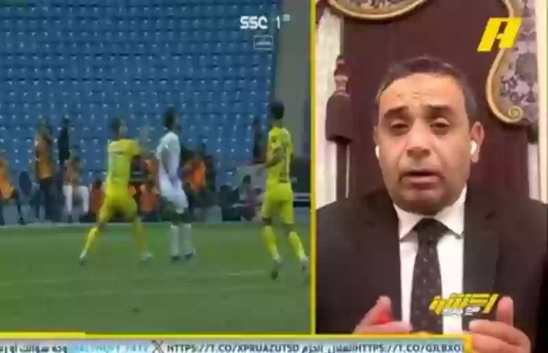 فيديو الخطأ الكبير لحكم مباراة الهلال والحزم والذي تسبب في تغير النتيجة 